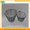 Iron wire golf ball basket